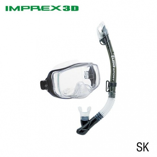 UC-3325 Imprex 3D Dry  Tusa комплект маска+трубка