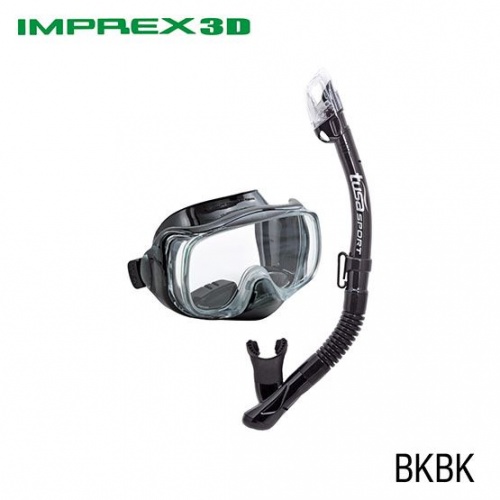 UC-3325 Imprex 3D Dry  Tusa комплект маска+трубка
